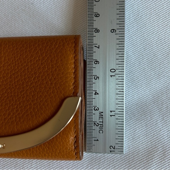 See by Chloe Lizzie tan & gold compact  wallet - Picture 6 of 7